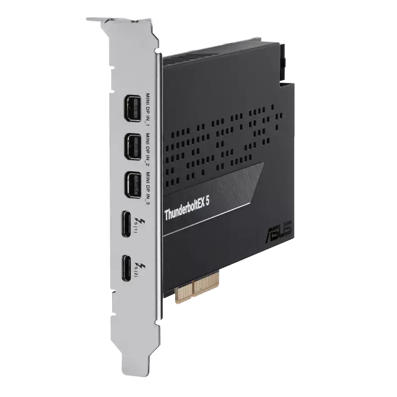 ASUS ThunderboltEX 5 Expansion Card - Intel® JHL9580 Thunderbolt 5 Controller 4 ASUS ThunderboltEX 5 Expansion Card - Intel® JHL9580 Thunderbolt 5 Controller - Ảnh 4