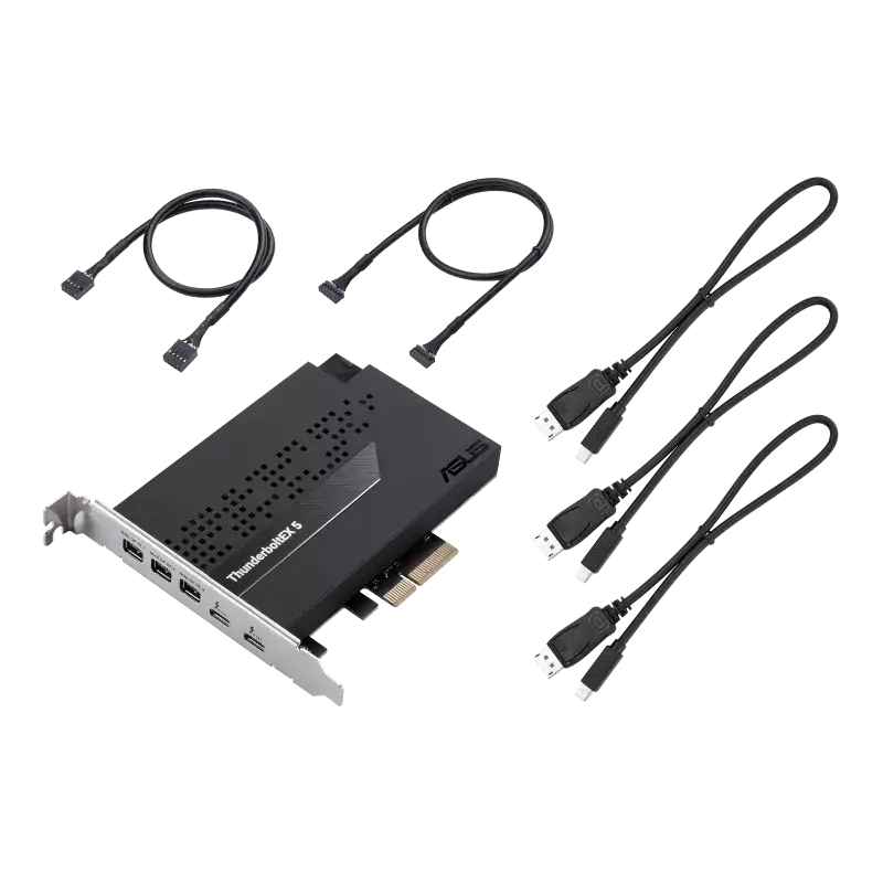 ASUS ThunderboltEX 5 Expansion Card - Intel® JHL9580 Thunderbolt 5 Controller 6 ASUS ThunderboltEX 5 Expansion Card - Intel® JHL9580 Thunderbolt 5 Controller - Ảnh 6