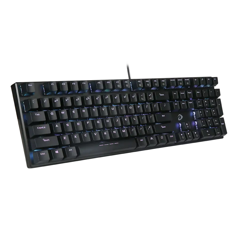 DAREU EK810 Multi-Led Black Gaming Keyboard - Fullsize 108 Keys, USB 2.0 4 DAREU EK810 Multi-Led Black Gaming Keyboard - Fullsize 108 Keys, USB 2.0 - Ảnh 4