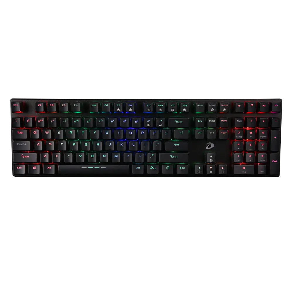 DAREU EK810 Multi-Led Black Gaming Keyboard - Fullsize 108 Keys, USB 2.0 7 DAREU EK810 Multi-Led Black Gaming Keyboard - Fullsize 108 Keys, USB 2.0 - Ảnh 7