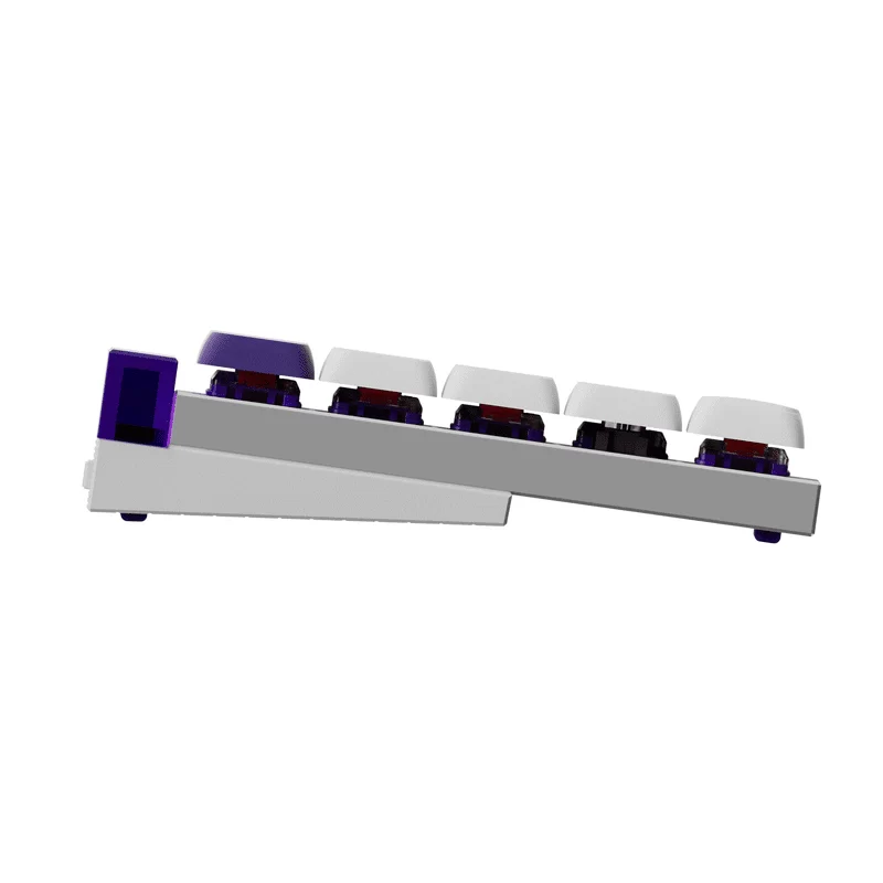 MelGeek MADE68 AIR 8K Purple Keyboard - HE Low-Profile, Rapid Trigger, True 8K Polling Rate, TTC KOM Mini Low-Profile switch 3 MelGeek MADE68 AIR 8K Purple Keyboard - HE Low-Profile, Rapid Trigger, True 8K Polling Rate, TTC KOM Mini Low-Profile switch - Ảnh 3