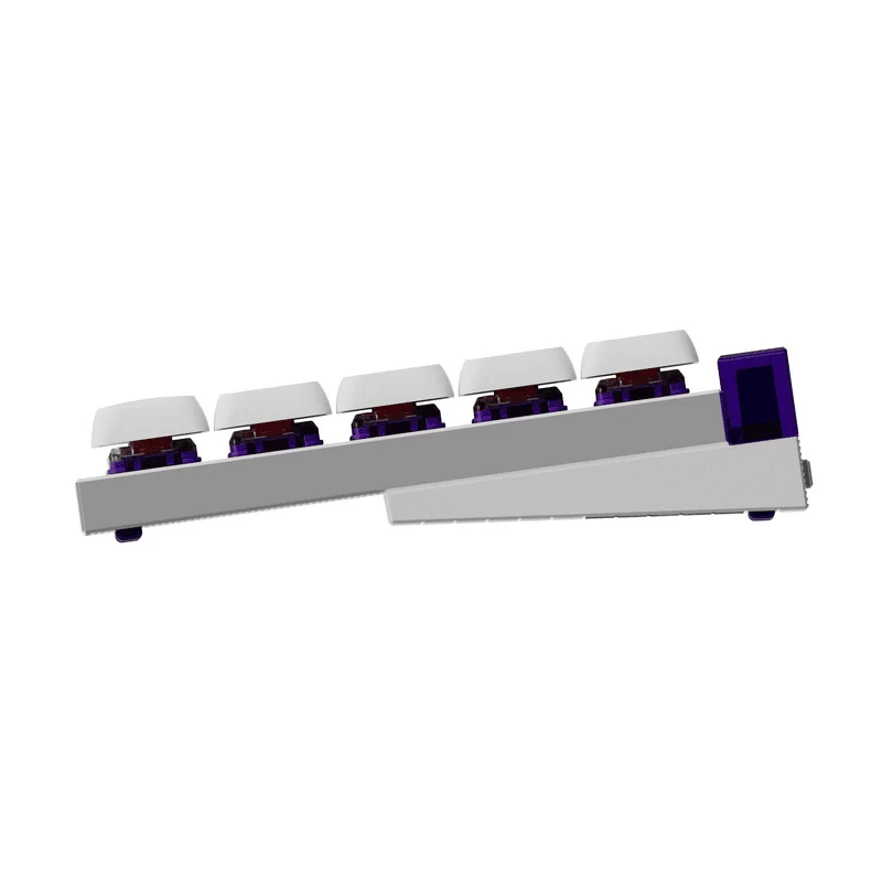 MelGeek MADE68 AIR 8K Purple Keyboard - HE Low-Profile, Rapid Trigger, True 8K Polling Rate, TTC KOM Mini Low-Profile switch 2 MelGeek MADE68 AIR 8K Purple Keyboard - HE Low-Profile, Rapid Trigger, True 8K Polling Rate, TTC KOM Mini Low-Profile switch - Ảnh 2