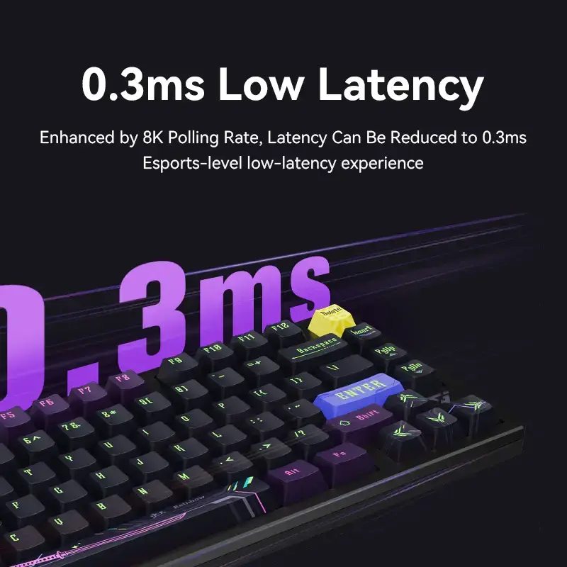 ATK RS7 Pro 8Khz Rapid Trigger Magnetic Switch Gaming Keyboard - 75%, Gateron Magnetic Jade Switch, Black Poron Foam Padding, Black Ice Crystal Weight 3 ATK RS7 Pro 8Khz Rapid Trigger Magnetic Switch Gaming Keyboard - 75%, Gateron Magnetic Jade Switch, Black Poron Foam Padding, Black Ice Crystal Weight - Ảnh 3