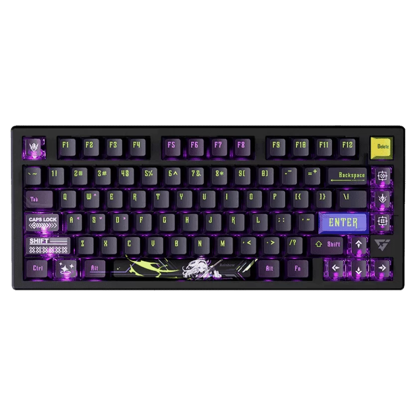 ATK RS7 Pro 8Khz Rapid Trigger Magnetic Switch Gaming Keyboard - 75%, Gateron Magnetic Jade Switch, Black Poron Foam Padding, Black Ice Crystal Weight 1 ATK RS7 Pro 8Khz Rapid Trigger Magnetic Switch Gaming Keyboard - 75%, Gateron Magnetic Jade Switch, Black Poron Foam Padding, Black Ice Crystal Weight