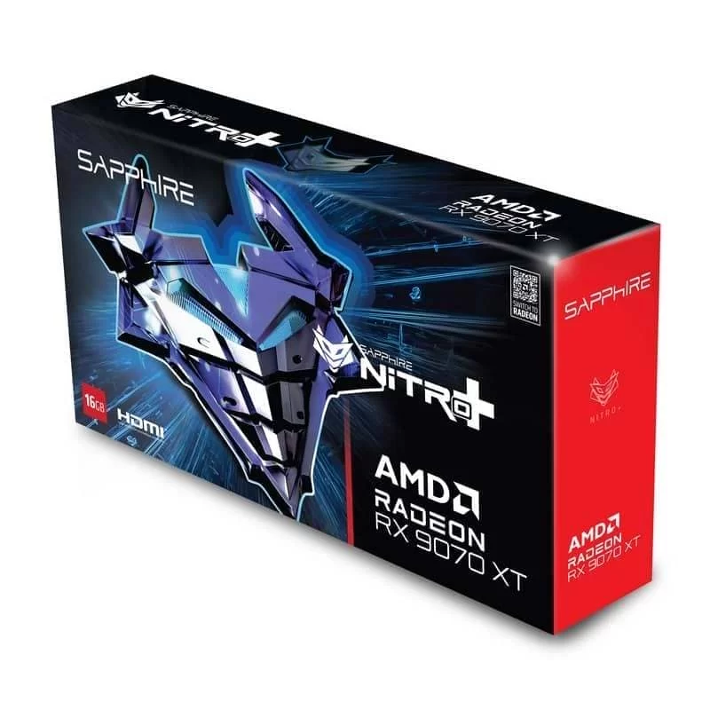 SAPPHIRE NITRO+ AMD Radeon™ RX 9070XT GAMING OC 16GB (11348-01-20G) Graphics Card 7 SAPPHIRE NITRO+ AMD Radeon™ RX 9070XT GAMING OC 16GB (11348-01-20G) Graphics Card - Ảnh 7