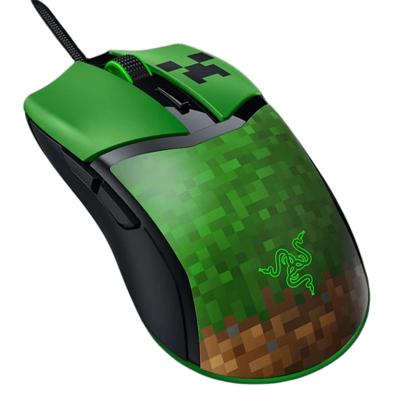 Razer Cobra Minecraft Edition Gaming Mouse - 58g, Razer™ Optical Mouse Switches Gen-3, Chroma Lighting