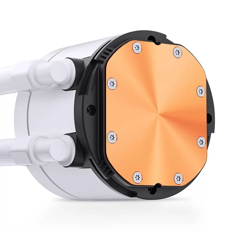 JONSBO TH-360 White AIO Liquid Cooling - 360mm radiator, Single Frame Unit 3x120mm 3Pin ARGB Fans 9 JONSBO TH-360 White AIO Liquid Cooling - 360mm radiator, Single Frame Unit 3x120mm 3Pin ARGB Fans - Ảnh 9