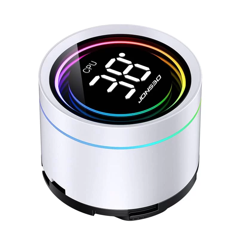 JONSBO TH-360 White AIO Liquid Cooling - 360mm radiator, Single Frame Unit 3x120mm 3Pin ARGB Fans 10 JONSBO TH-360 White AIO Liquid Cooling - 360mm radiator, Single Frame Unit 3x120mm 3Pin ARGB Fans - Ảnh 10