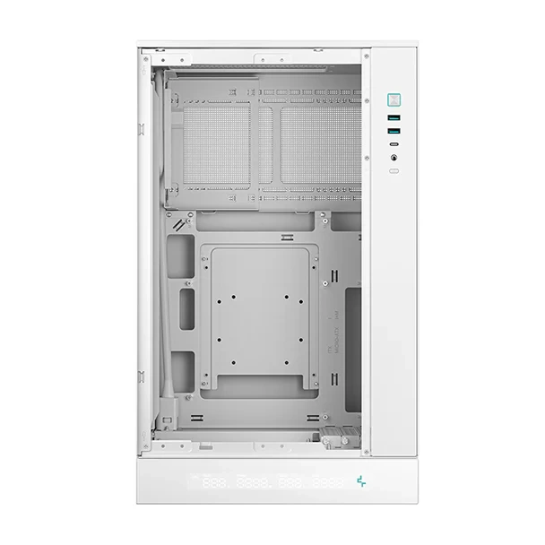 DEEPCOOL CH270 Digital WH - White, Vertical M-ATX Case 4 DEEPCOOL CH270 Digital WH - White, Vertical M-ATX Case - Ảnh 4