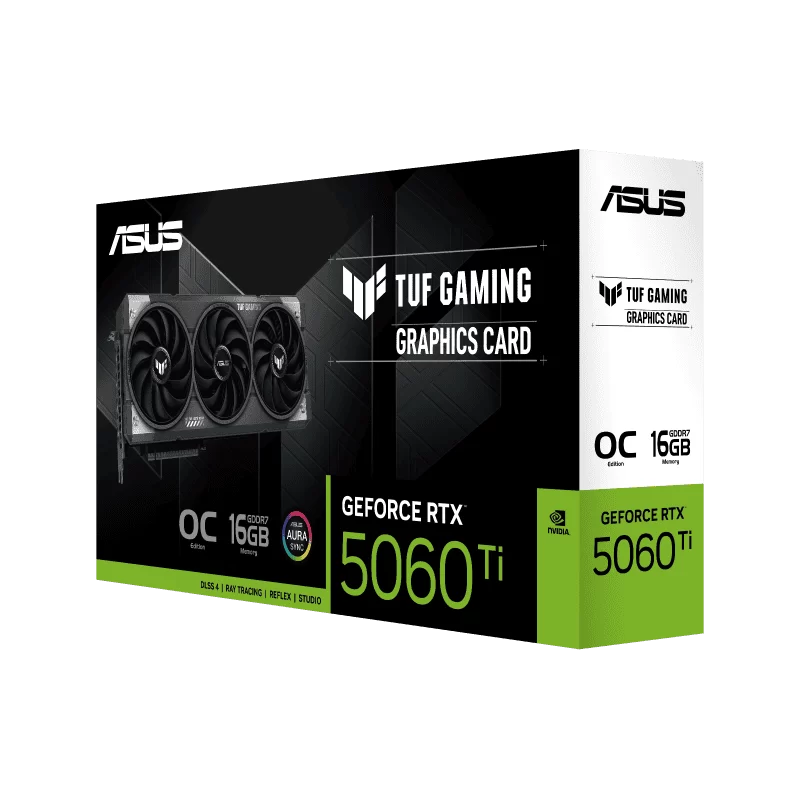 ASUS TUF Gaming GeForce RTX 5060Ti 16GB GDDR7 OC Edition (TUF-RTX5060TI-O16G-GAMING) Graphics Card 10 ASUS TUF Gaming GeForce RTX 5060Ti 16GB GDDR7 OC Edition (TUF-RTX5060TI-O16G-GAMING) Graphics Card - Ảnh 10