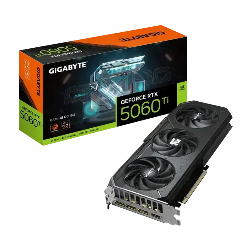 GIGABYTE GeForce RTX 5060Ti GAMING OC 16G (GV-N506TGAMING OC-16GD) Graphics Card 1 GIGABYTE GeForce RTX 5060Ti GAMING OC 16G (GV-N506TGAMING OC-16GD) Graphics Card