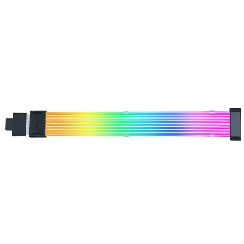 Lian Li Strimer Wireless 16-8 (PW16-81W) Addressable RGB Power Extension Cable - 340mm, 8 x light guide 3 Lian Li Strimer Wireless 16-8 (PW16-81W) Addressable RGB Power Extension Cable - 340mm, 8 x light guide - Ảnh 3