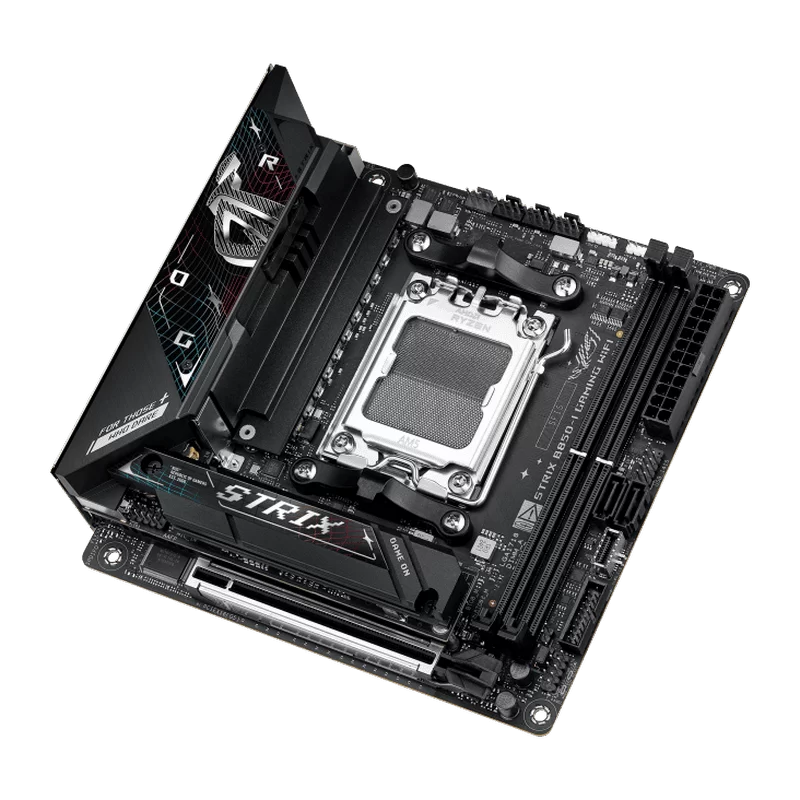 ASUS ROG STRIX B850-I GAMING WIFI Mainboard 4 ASUS ROG STRIX B850-I GAMING WIFI Mainboard - Ảnh 4