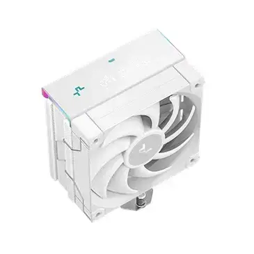 Deepcool AK400 DIGITAL PRO WH CPU Air Cooler - White, 4 Heatpipes, Multi-data point screen, ARGB LED strips, FT12 SE PWM fans 3 Deepcool AK400 DIGITAL PRO WH CPU Air Cooler - White, 4 Heatpipes, Multi-data point screen, ARGB LED strips, FT12 SE PWM fans - Ảnh 3