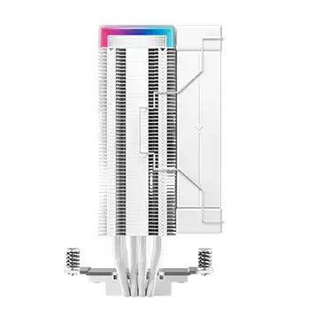 Deepcool AK400 DIGITAL PRO WH CPU Air Cooler - White, 4 Heatpipes, Multi-data point screen, ARGB LED strips, FT12 SE PWM fans 5 Deepcool AK400 DIGITAL PRO WH CPU Air Cooler - White, 4 Heatpipes, Multi-data point screen, ARGB LED strips, FT12 SE PWM fans - Ảnh 5