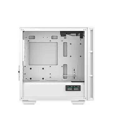 DEEPCOOL CH360 DIGITAL WH - White High Airflow Reimagined M-ATX Case 5 DEEPCOOL CH360 DIGITAL WH - White High Airflow Reimagined M-ATX Case - Ảnh 5