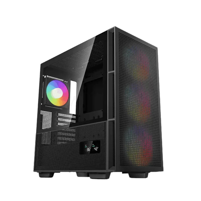 DEEPCOOL CH560 DIGITAL Black High Airflow Reimagined E-ATX Case 1 DEEPCOOL CH560 DIGITAL Black High Airflow Reimagined E-ATX Case