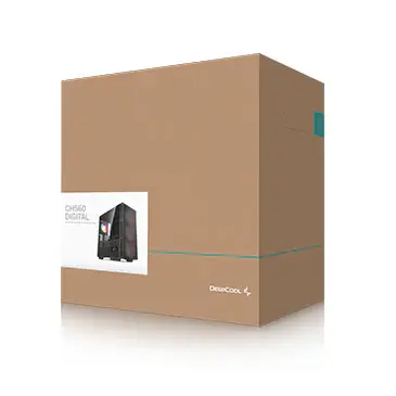 DEEPCOOL CH560 DIGITAL Black High Airflow Reimagined E-ATX Case 16 DEEPCOOL CH560 DIGITAL Black High Airflow Reimagined E-ATX Case - Ảnh 16