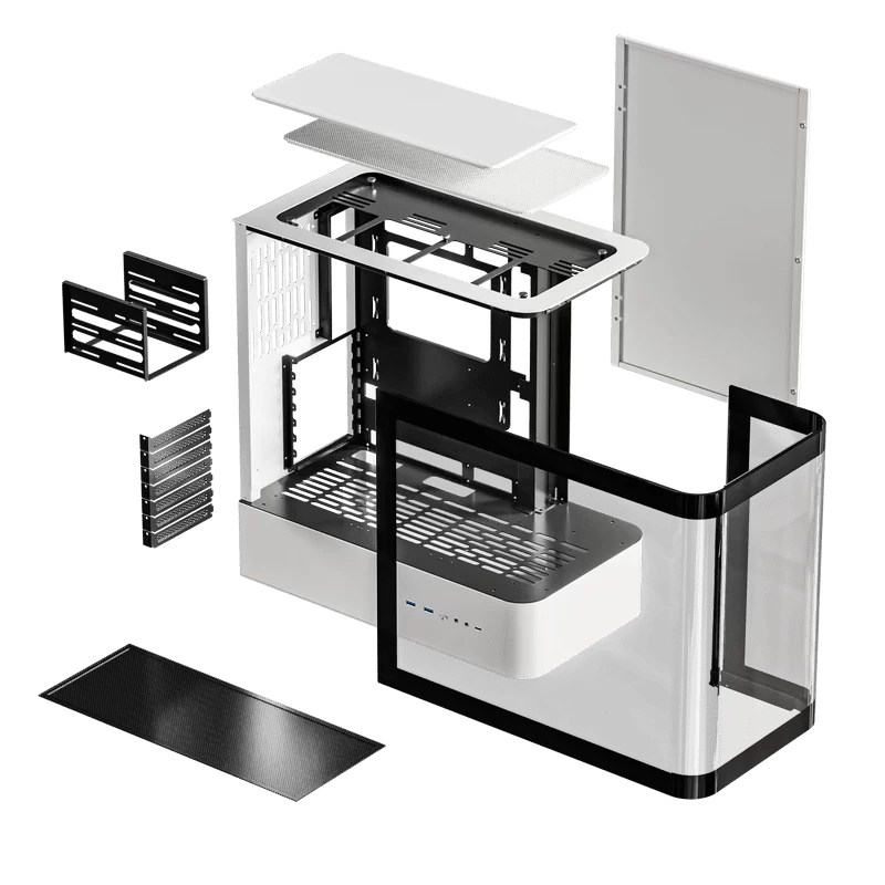 QC.Art HM1 Sea View ATX Tower Case 14 QC.Art HM1 Sea View ATX Tower Case - Ảnh 14