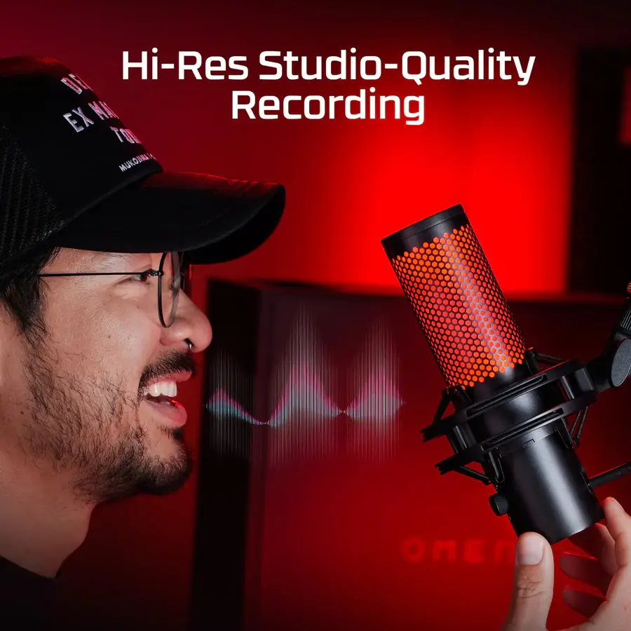 HyperX Quadcast 2 Frost - RGB USB Microphone 18 HyperX Quadcast 2 Frost - RGB USB Microphone - Ảnh 18