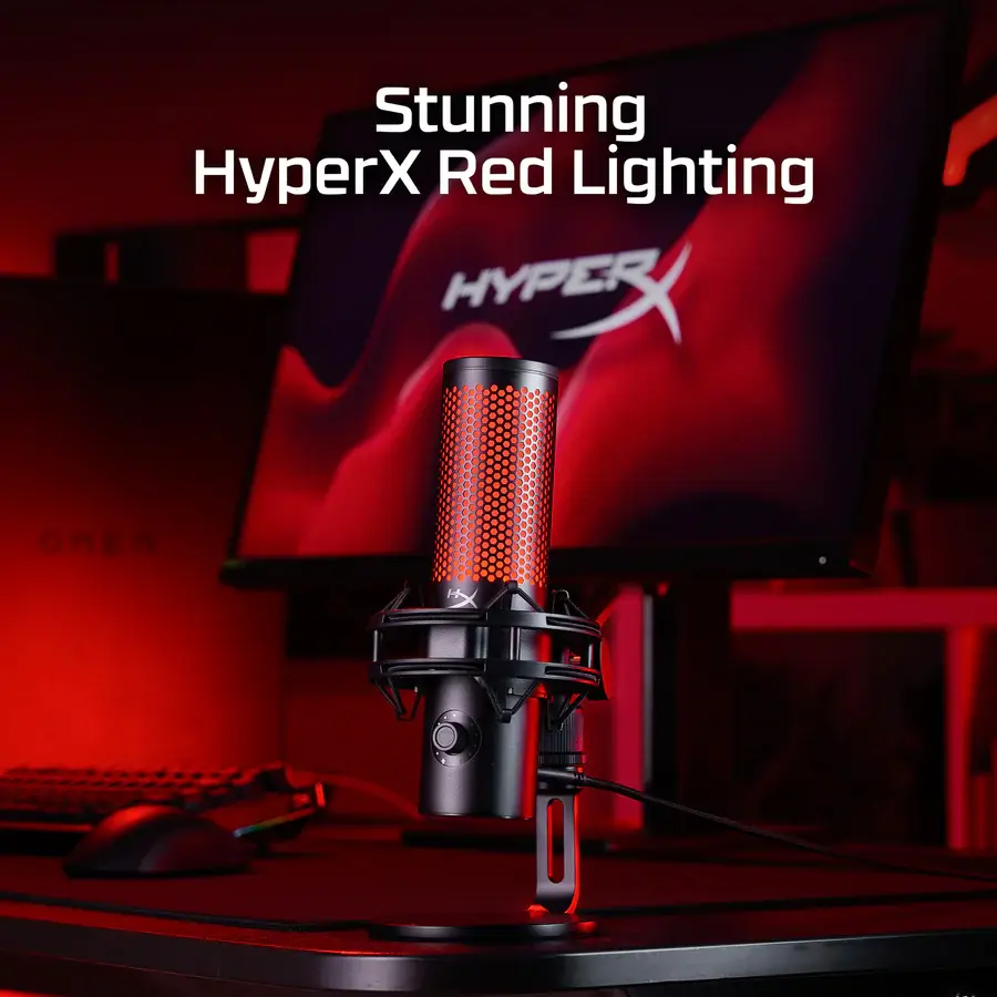HyperX Quadcast 2 Frost - RGB USB Microphone 13 HyperX Quadcast 2 Frost - RGB USB Microphone - Ảnh 13