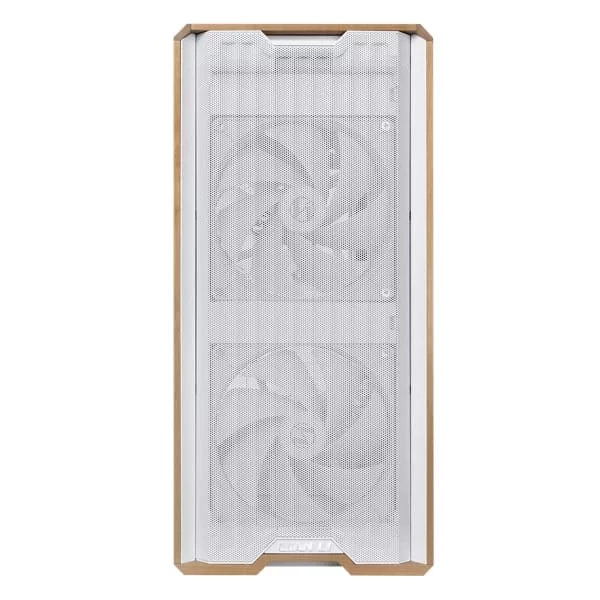 Lian Li LANCOOL 217 White Case - 170mm ARGB front fans, wood panels, USB Type-C Port, Tempered Glass Side Panel 2 Lian Li LANCOOL 217 White Case - 170mm ARGB front fans, wood panels, USB Type-C Port, Tempered Glass Side Panel - Ảnh 2