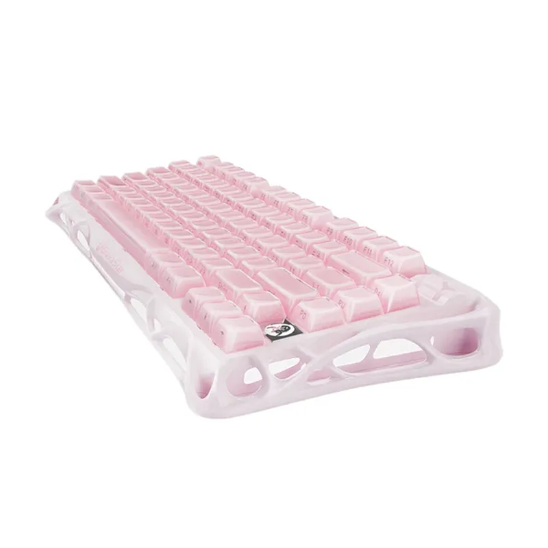 GravaStar Mercury K1 Special Edition - Sakura Pink Gaming Keyboard 2 GravaStar Mercury K1 Special Edition - Sakura Pink Gaming Keyboard - Ảnh 2
