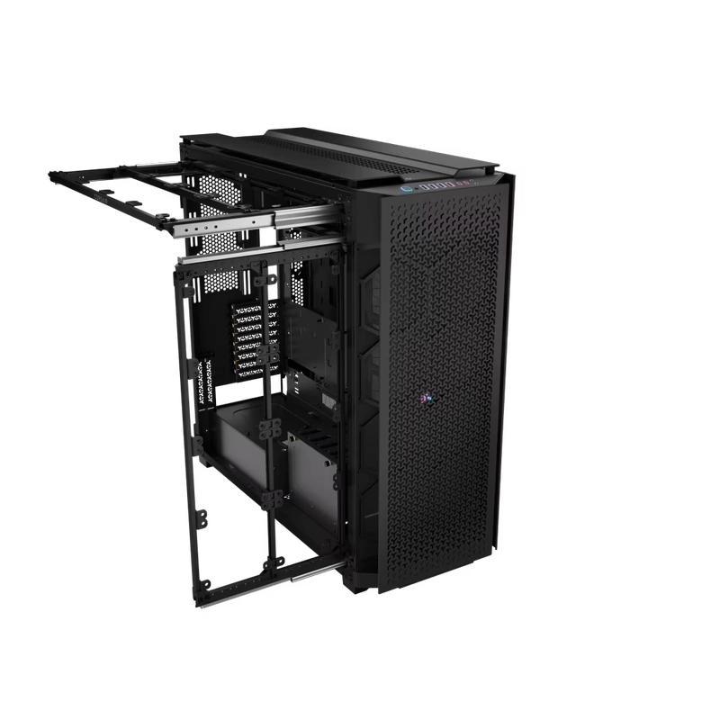 CORSAIR CORSAIR 9000D Black RGB AIRFLOW Super Full-Tower PC Case 2 CORSAIR CORSAIR 9000D Black RGB AIRFLOW Super Full-Tower PC Case - Ảnh 2