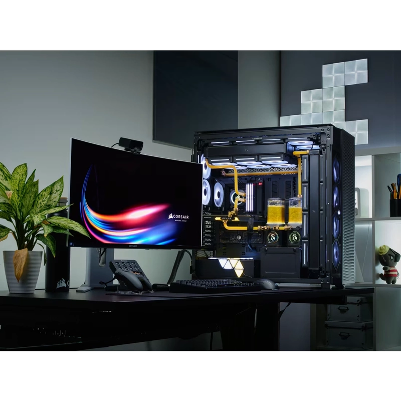CORSAIR CORSAIR 9000D Black RGB AIRFLOW Super Full-Tower PC Case 14 CORSAIR CORSAIR 9000D Black RGB AIRFLOW Super Full-Tower PC Case - Ảnh 14