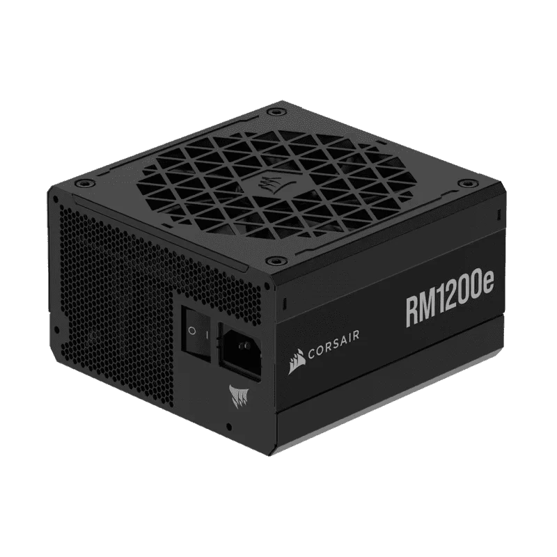 CORSAIR RMe Series RM1200e ATX 3.1 PCIe 5.1 (2025) Fully Modular PSU - 12V‑2×6 (GPU), 1200 Watt, 80 plus Gold, Low-Noise 2 CORSAIR RMe Series RM1200e ATX 3.1 PCIe 5.1 (2025) Fully Modular PSU - 12V‑2×6 (GPU), 1200 Watt, 80 plus Gold, Low-Noise - Ảnh 2