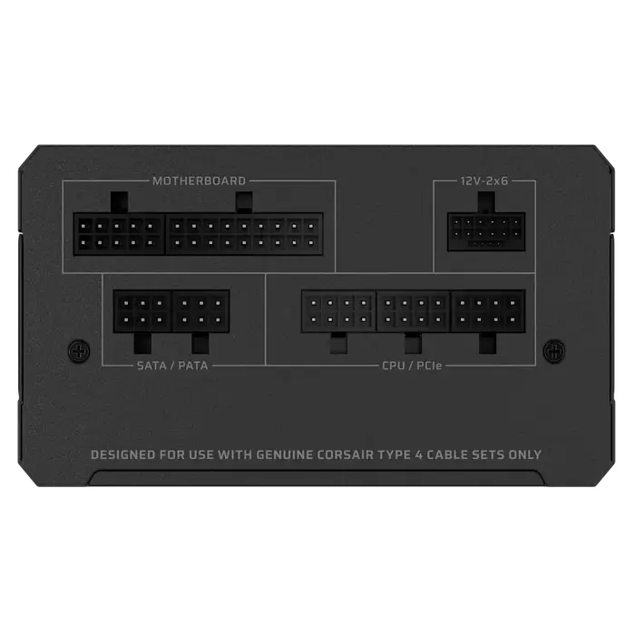 CORSAIR RMe Series RM750e ATX 3.1 PCIe 5.1 (2025) Fully Modular PSU - 12V‑2×6 (GPU), 750 Watt, 80 plus Gold, Low-Noise 5 CORSAIR RMe Series RM750e ATX 3.1 PCIe 5.1 (2025) Fully Modular PSU - 12V‑2×6 (GPU), 750 Watt, 80 plus Gold, Low-Noise - Ảnh 5