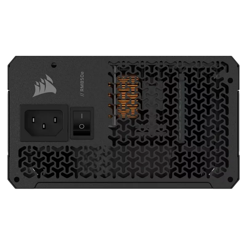 CORSAIR RMe Series RM850e ATX 3.1 PCIe 5.1 (2025) Fully Modular PSU - 12V‑2×6 (GPU), 850 Watt, 80 plus Gold, Low-Noise 7 CORSAIR RMe Series RM850e ATX 3.1 PCIe 5.1 (2025) Fully Modular PSU - 12V‑2×6 (GPU), 850 Watt, 80 plus Gold, Low-Noise - Ảnh 7