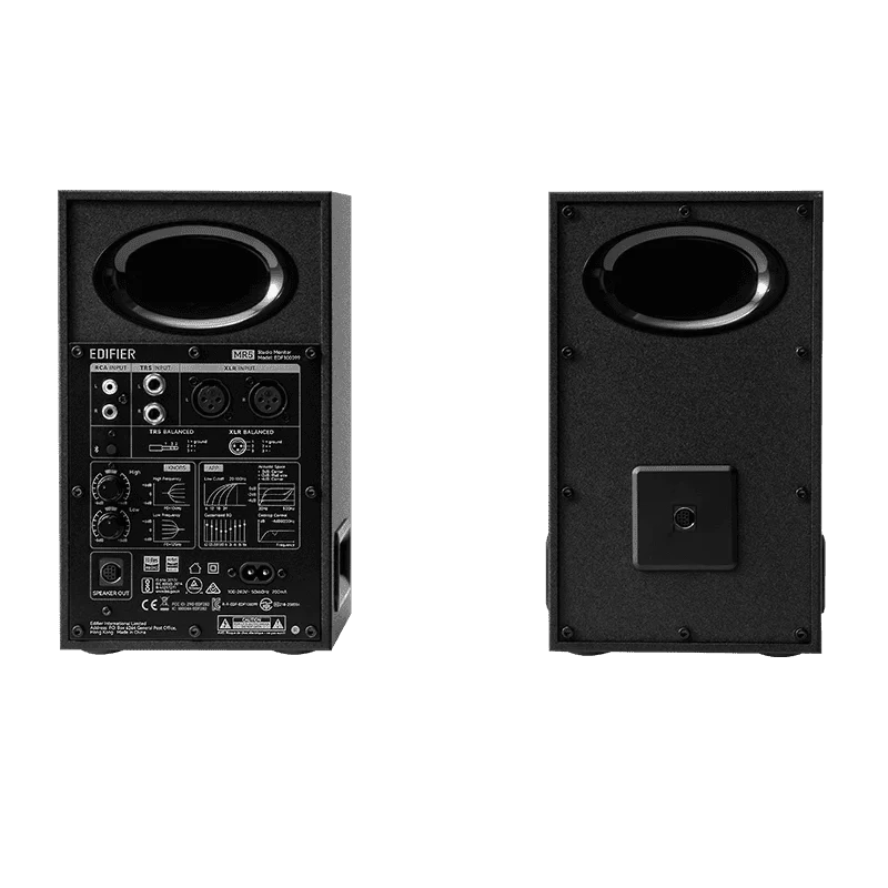 Edifier MR5 Tri-amped Powered Studio Monitor Speakers - 110W RMS total, XLR & TRS, RCA & AUX 6 Edifier MR5 Tri-amped Powered Studio Monitor Speakers - 110W RMS total, XLR & TRS, RCA & AUX - Ảnh 6