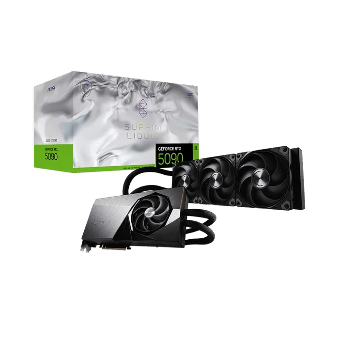 MSI GeForce RTX 5090 32G SUPRIM LIQUID SOC Graphics Card 1 MSI GeForce RTX 5090 32G SUPRIM LIQUID SOC Graphics Card