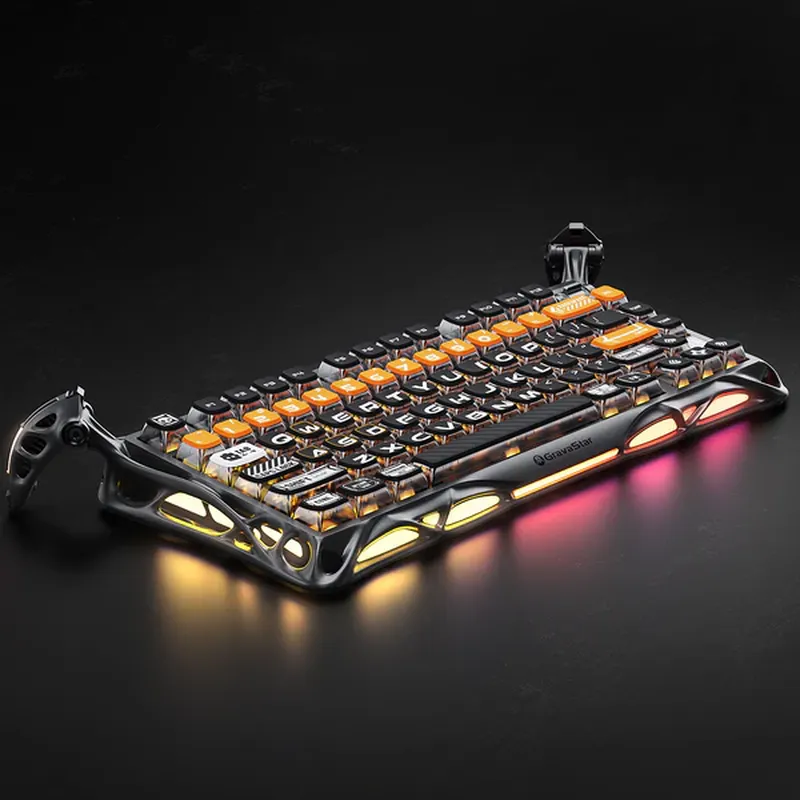 GravaStar Mercury K1 Pro Special Edition - CyberFlare Gaming Keyboard 2 GravaStar Mercury K1 Pro Special Edition - CyberFlare Gaming Keyboard - Ảnh 2