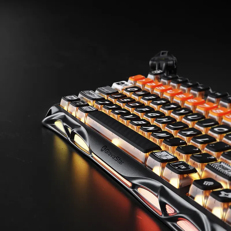 GravaStar Mercury K1 Pro Special Edition - CyberFlare Gaming Keyboard 4 GravaStar Mercury K1 Pro Special Edition - CyberFlare Gaming Keyboard - Ảnh 4