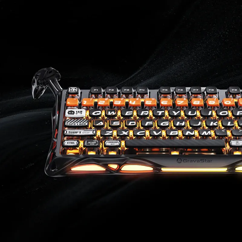 GravaStar Mercury K1 Pro Special Edition - CyberFlare Gaming Keyboard 6 GravaStar Mercury K1 Pro Special Edition - CyberFlare Gaming Keyboard - Ảnh 6