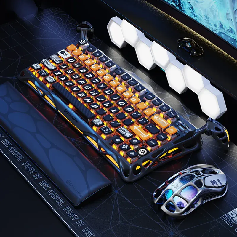 GravaStar Mercury K1 Pro Special Edition - CyberFlare Gaming Keyboard 8 GravaStar Mercury K1 Pro Special Edition - CyberFlare Gaming Keyboard - Ảnh 8
