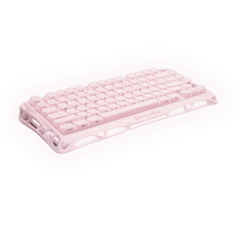 GravaStar Mercury K1 Special Edition - Sakura Pink Gaming Keyboard 1 GravaStar Mercury K1 Special Edition - Sakura Pink Gaming Keyboard