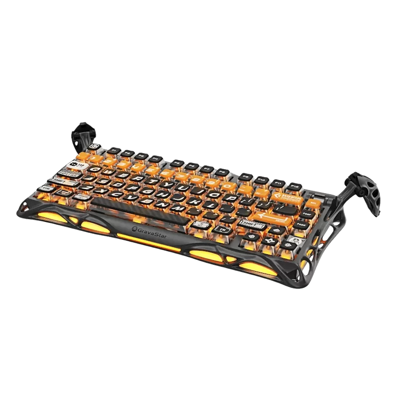 GravaStar Mercury K1 Pro Special Edition - CyberFlare Gaming Keyboard 1 GravaStar Mercury K1 Pro Special Edition - CyberFlare Gaming Keyboard