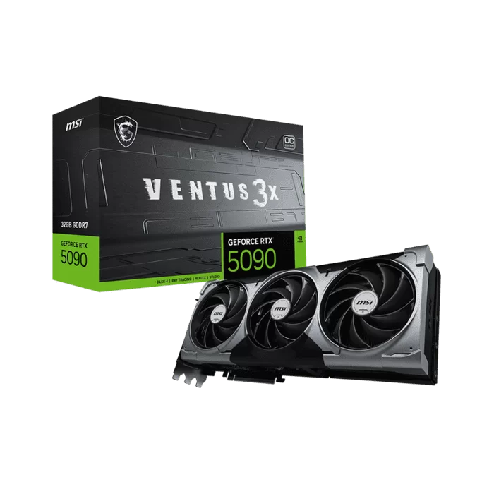 MSI GeForce RTX 5090 32G VENTUS 3X OC Graphics Card 1 MSI GeForce RTX 5090 32G VENTUS 3X OC Graphics Card