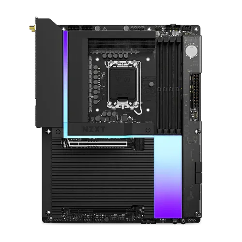 NZXT N9 Z890 Black Wi-Fi 7 Mainboard - Full Cover & RGB (N9-Z89XT-B1) 5 NZXT N9 Z890 Black Wi-Fi 7 Mainboard - Full Cover & RGB (N9-Z89XT-B1) - Ảnh 5