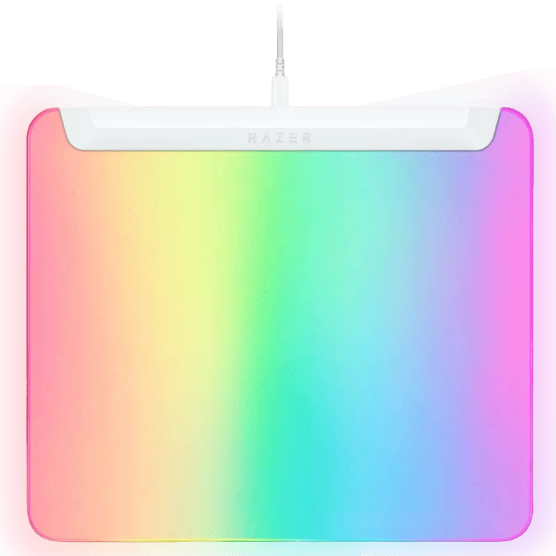 Razer Firefly V2 Pro - White - Fully Illuminated RGB Gaming Mouse Mat 1 Razer Firefly V2 Pro - White - Fully Illuminated RGB Gaming Mouse Mat