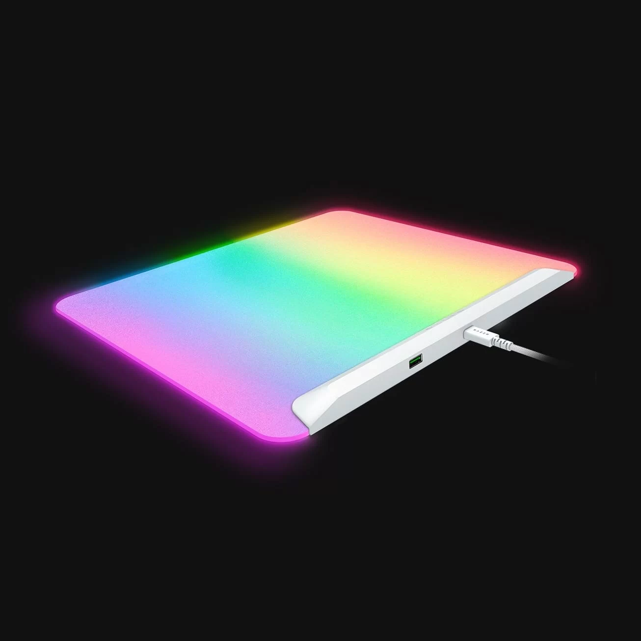 Razer Firefly V2 Pro - White - Fully Illuminated RGB Gaming Mouse Mat 5 Razer Firefly V2 Pro - White - Fully Illuminated RGB Gaming Mouse Mat - Ảnh 5