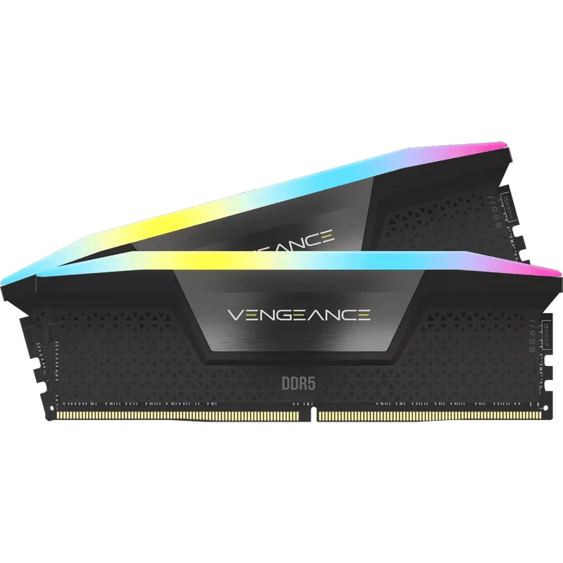 CORSAIR Vengeance RGB 48GB Memory Kit - Black, 48GB (2x24GB) DDR5, 5600MHz, CL40 DDR5 (CMH48GX5M2B5600C40) 1 CORSAIR Vengeance RGB 48GB Memory Kit - Black, 48GB (2x24GB) DDR5, 5600MHz, CL40 DDR5 (CMH48GX5M2B5600C40)