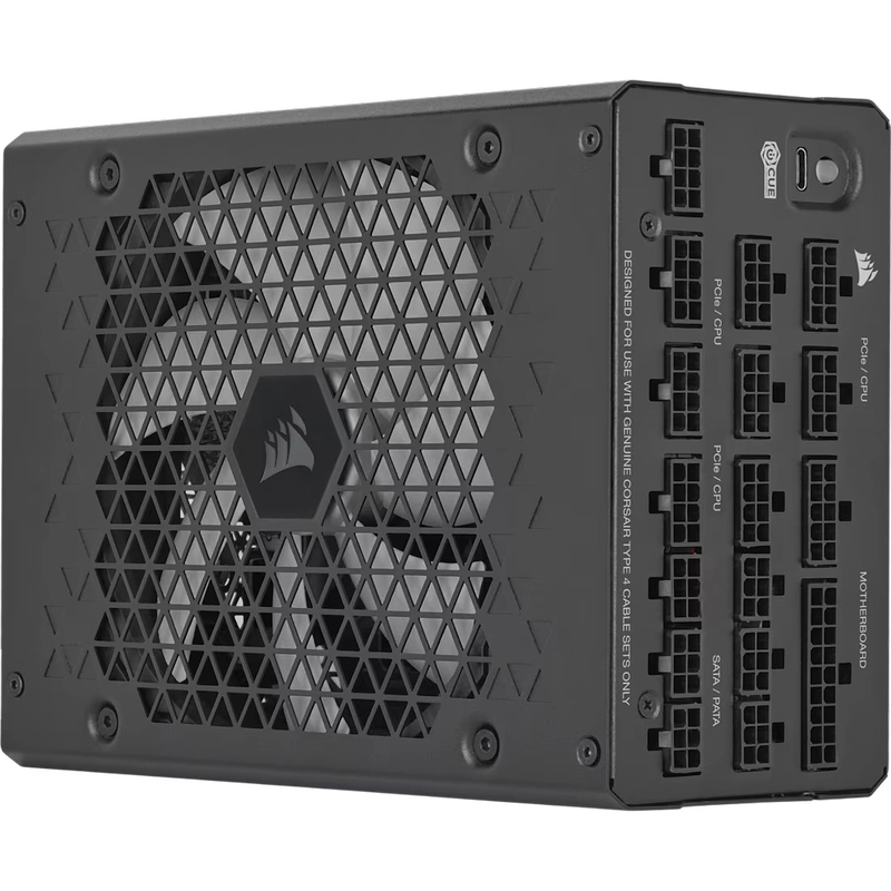 CORSAIR HX Series HX1500i ATX 3.1 PCIe 5.1 (2025) Fully Modular PSU - Dual 12V‑2×6 (GPU), 1500 Watt, 80 plus Platinum, Low-Noise 3 CORSAIR HX Series HX1500i ATX 3.1 PCIe 5.1 (2025) Fully Modular PSU - Dual 12V‑2×6 (GPU), 1500 Watt, 80 plus Platinum, Low-Noise - Ảnh 3