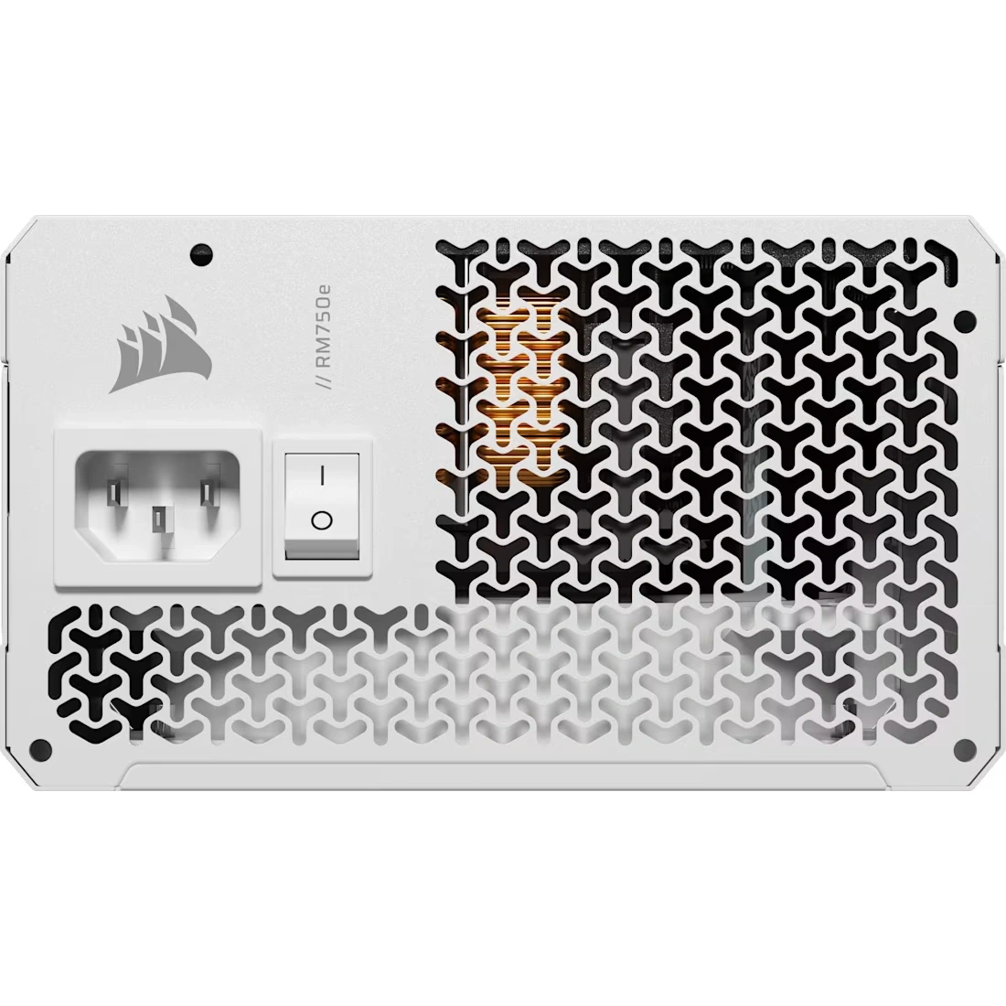CORSAIR RMe Series RM750e White ATX 3.1 PCIe 5.1 (2025) Fully Modular PSU - 12V‑2×6 (GPU), 750 Watt, 80 plus Gold, Low-Noise 4 CORSAIR RMe Series RM750e White ATX 3.1 PCIe 5.1 (2025) Fully Modular PSU - 12V‑2×6 (GPU), 750 Watt, 80 plus Gold, Low-Noise - Ảnh 4
