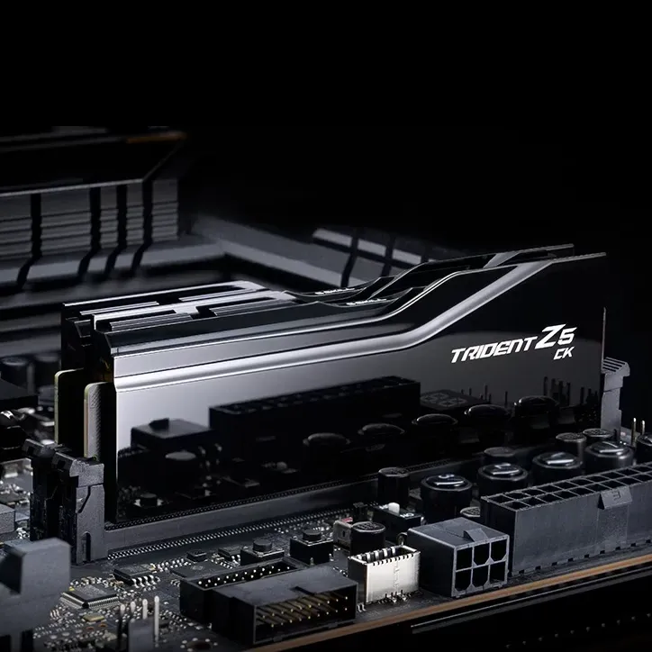G.Skill Trident Z5 CK Black 48GB (2x24GB) DDR5 Memory Kit - Intel XMP, 8200MHz CL40 (F5-8200C4052G24GX2-TZ5CK) 5 G.Skill Trident Z5 CK Black 48GB (2x24GB) DDR5 Memory Kit - Intel XMP, 8200MHz CL40 (F5-8200C4052G24GX2-TZ5CK) - Ảnh 5