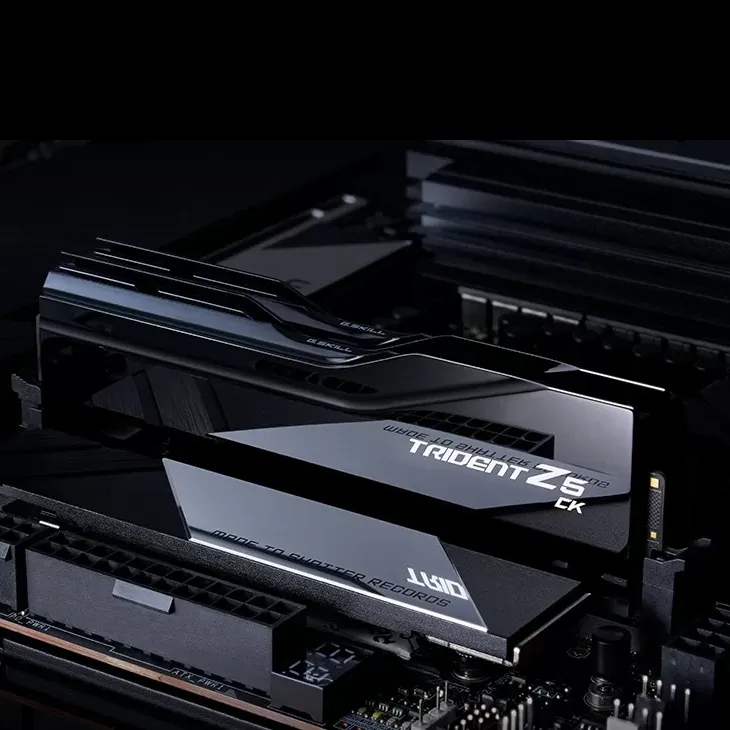 G.Skill Trident Z5 CK Black 48GB (2x24GB) DDR5 Memory Kit - Intel XMP, 8200MHz CL40 (F5-8200C4052G24GX2-TZ5CK) 6 G.Skill Trident Z5 CK Black 48GB (2x24GB) DDR5 Memory Kit - Intel XMP, 8200MHz CL40 (F5-8200C4052G24GX2-TZ5CK) - Ảnh 6