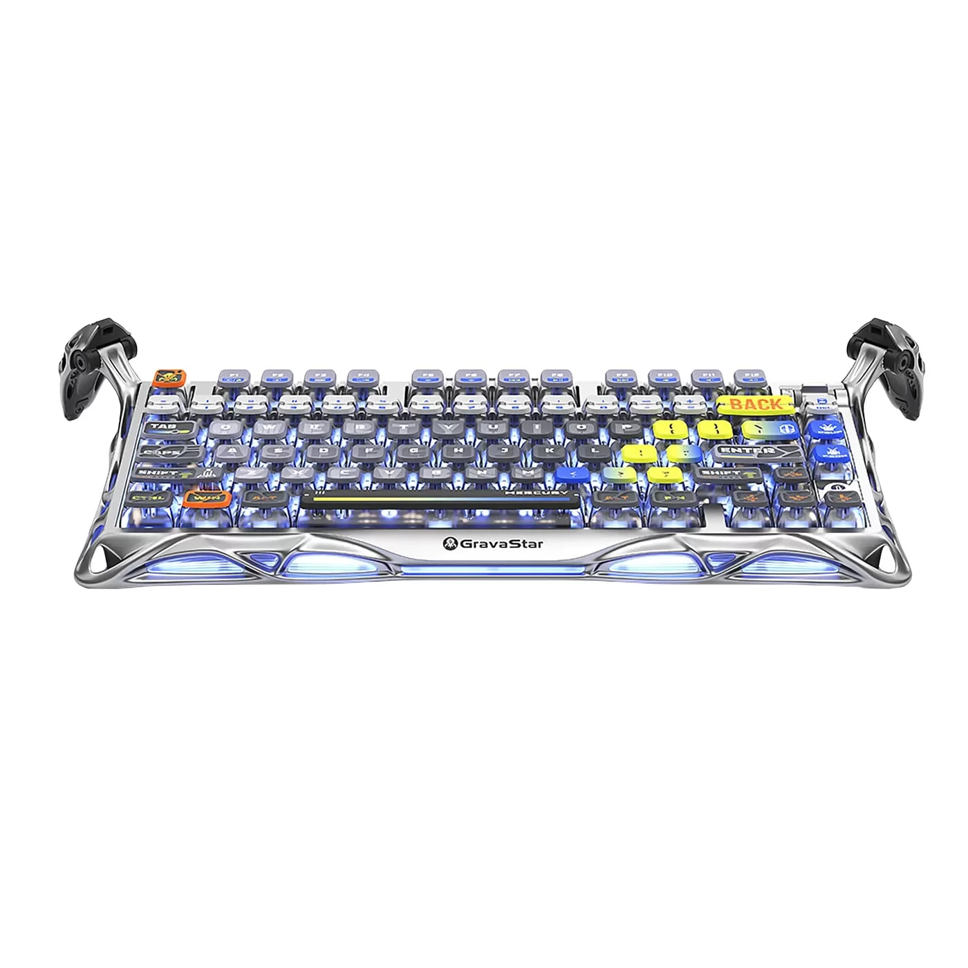 GravaStar Mercury K1 Pro Special Edition - Insterstellar Silver Gaming Keyboard 5 GravaStar Mercury K1 Pro Special Edition - Insterstellar Silver Gaming Keyboard - Ảnh 5